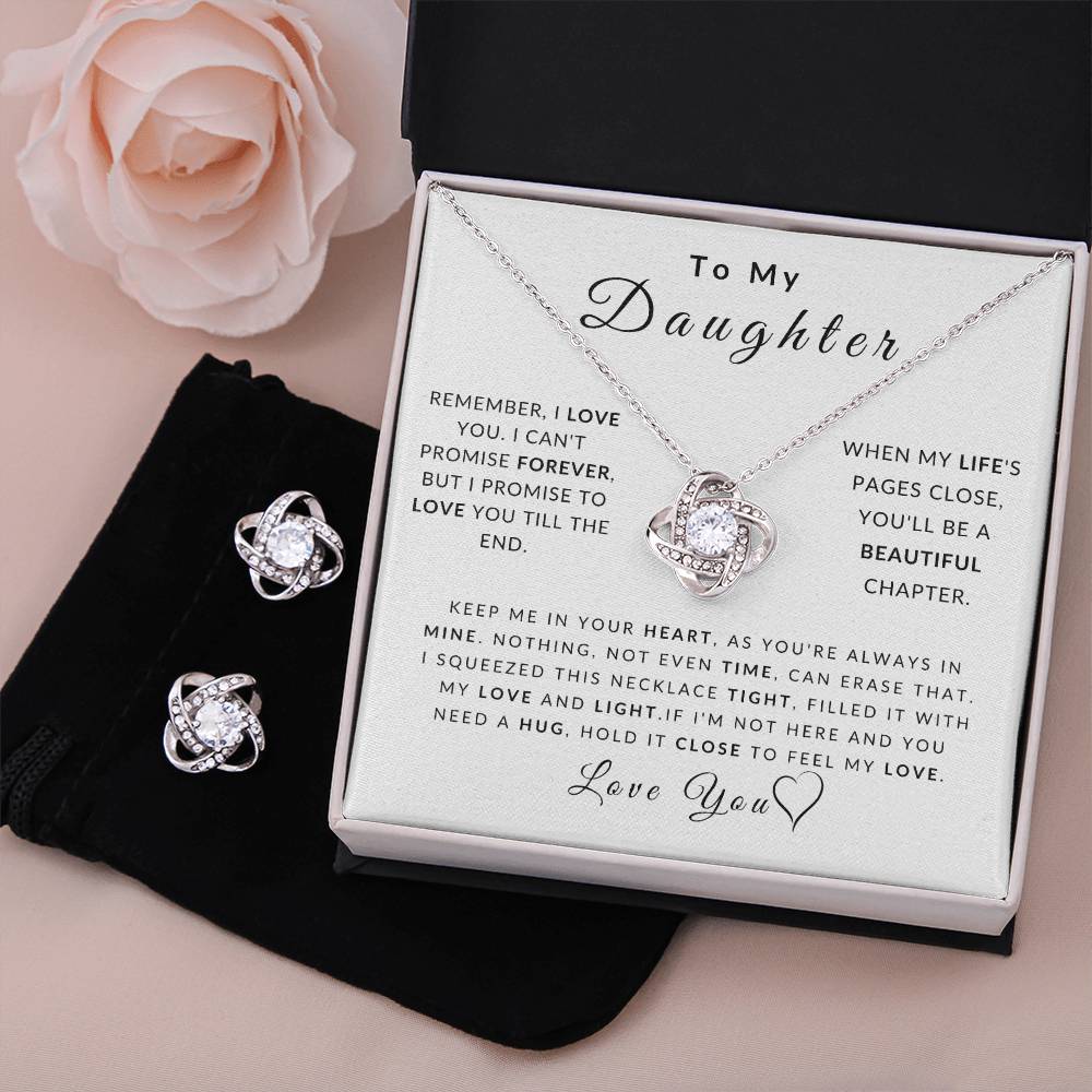 Love Daughter Necklace (Christmas Special - Free Earring Bundle)