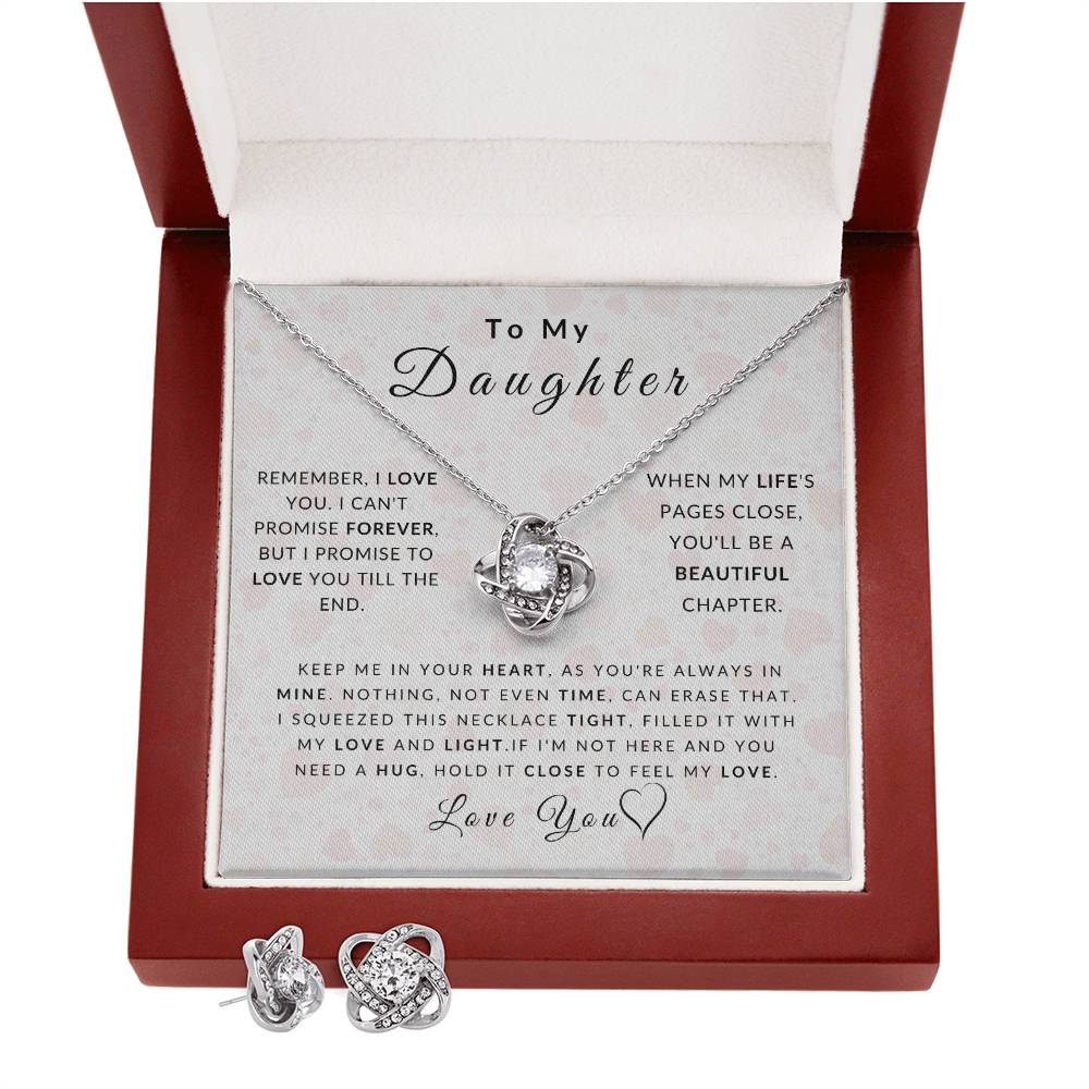 Love Daughter Necklace (Christmas Special - Free Earring Bundle)