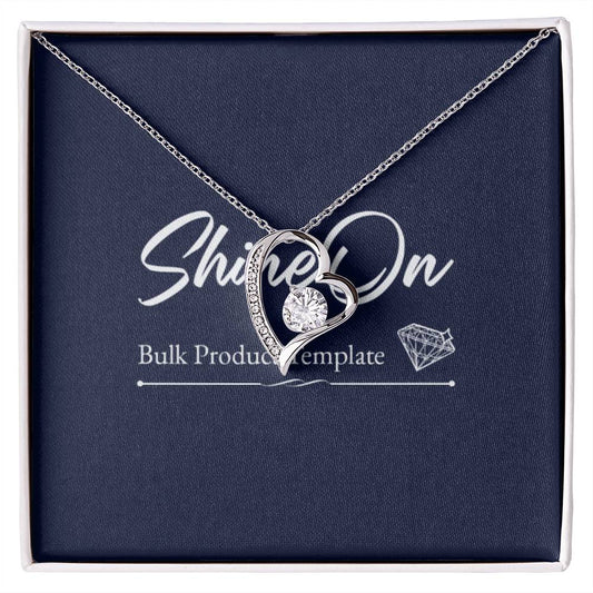 To My Girlfriend Necklace - Love You Forever & Always