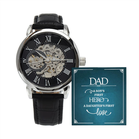 Dad | First Hero | Openwork Watch