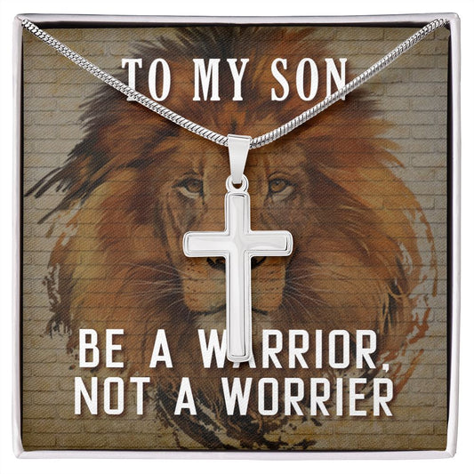 Son | Warrior | 925 Silver Faith Necklace